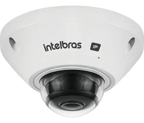 Câmera fisheye 360° Intelbras para cobertura total de ambiente