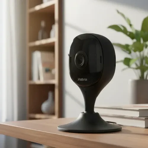 Câmera Wi-Fi interna Intelbras iMX Full HD com áudio bidirecional - Imagem 1