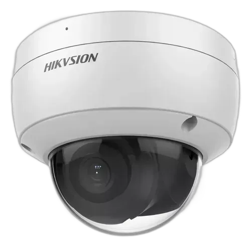 Câmera Hikvision DS-2CD2143G2-IU — dome IP 4MP AcuSense com PoE