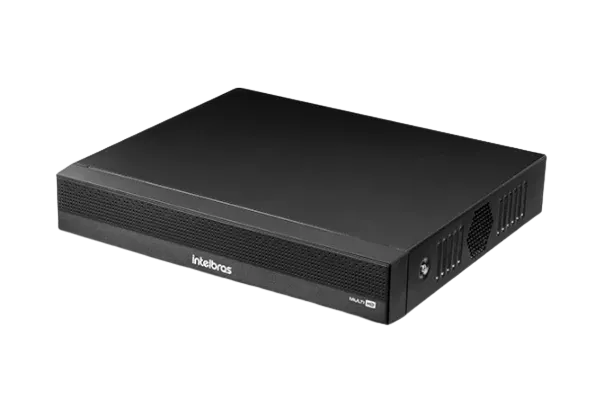 DVR Intelbras MHDX 3116-C de 16 canais Multi HD com inteligência artificial