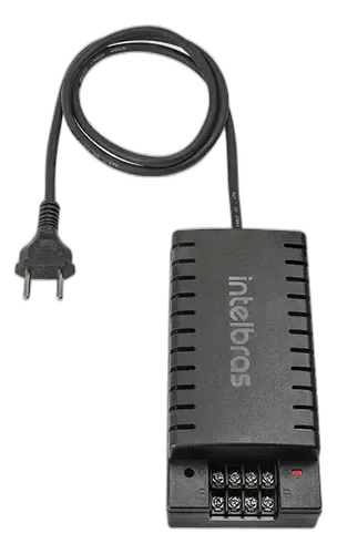Fonte 12V 10A multissaída Intelbras EF 1210+ para câmeras