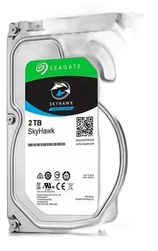 HD 2TB Seagate SkyHawk ST2000VX017 para DVR e NVR de vigilância em formato SATA 3,5 polegadas