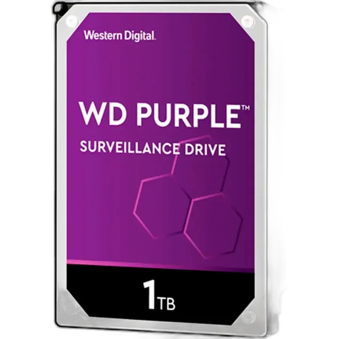 HD 1TB WD Purple WD10PURZ para DVR e NVR de CFTV em formato SATA 3.5 polegadas