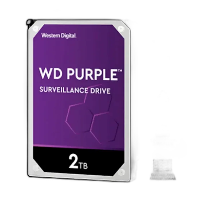 HD Western Digital Purple 2TB WD20PURZ — disco rígido 3.5" SATA para CFTV e vigilância