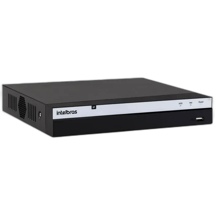 NVR Intelbras NVD 3308 P 8 canais PoE 4K para câmeras IP