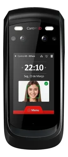 Controle de acesso facial Control iD iDFace com biometria e leitor RFID - Imagem 1