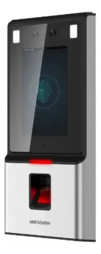 Terminal de acesso facial e cartão Hikvision DS-K1T606MF MinMoe - Imagem 1