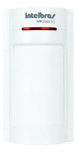 Sensor infravermelho PET Intelbras IVP 3000 para alarme - Imagem 1