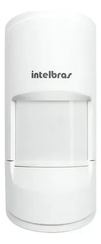Sensor de presença PIR Intelbras com fio para central de alarme