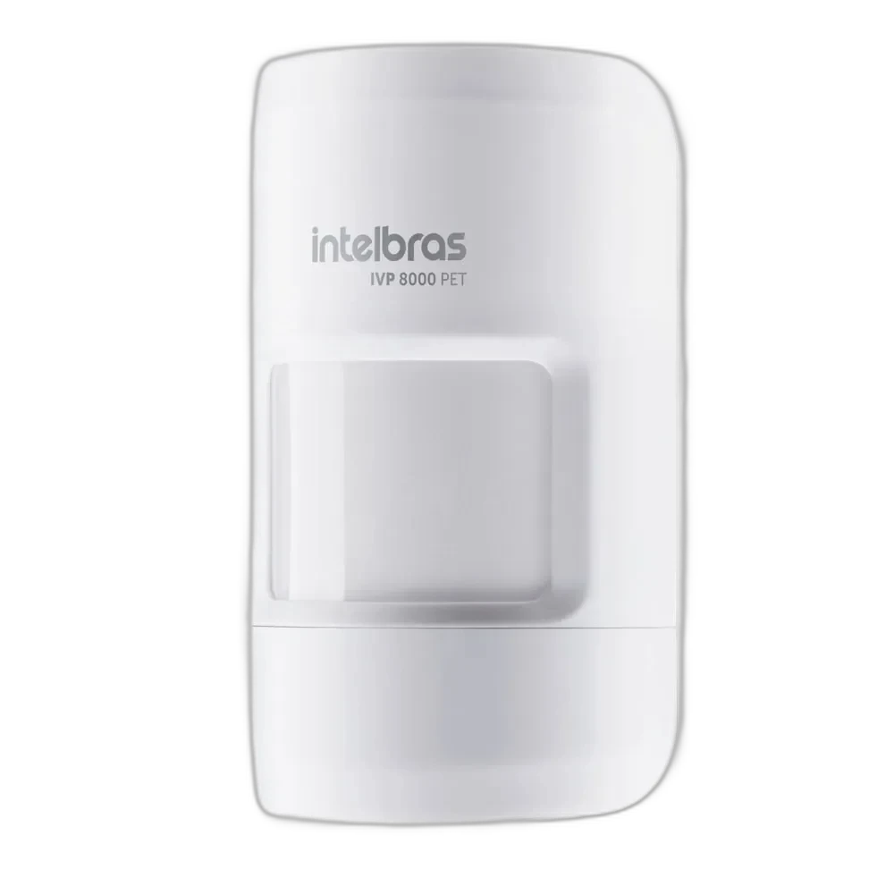 Sensor PIR Sem Fio Intelbras IVP 8000 PET Imunidade Pets 20kg - Miniatura 3
